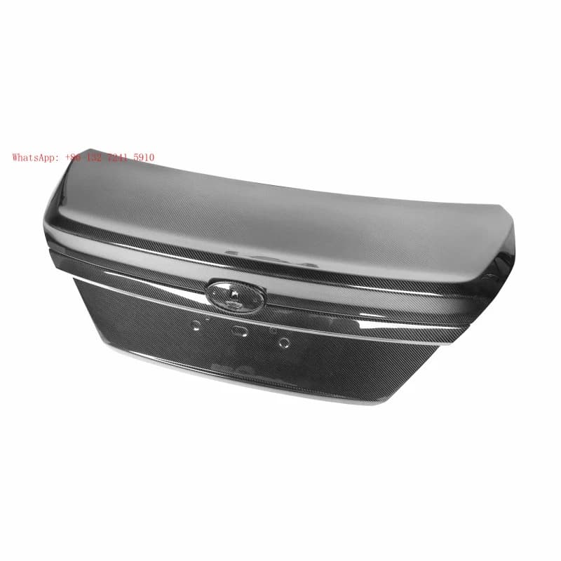 Hongsheng  Factory Direct Sales OEM Style Car Parts Carbon Fiber Rear Trunk Lid for 12 WRX VBH Rear Trunk