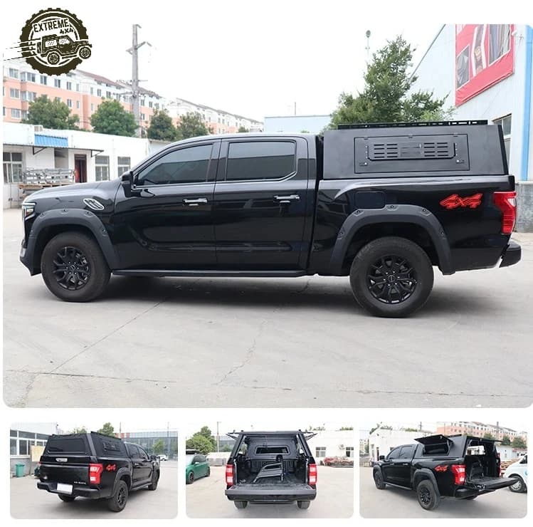 EXTREME Pickup Truck Canopy Aluminum Shell Hardtop Anti Theft  and Waterproof Truck Canopy for Ram 1500 and Toyota Tundra