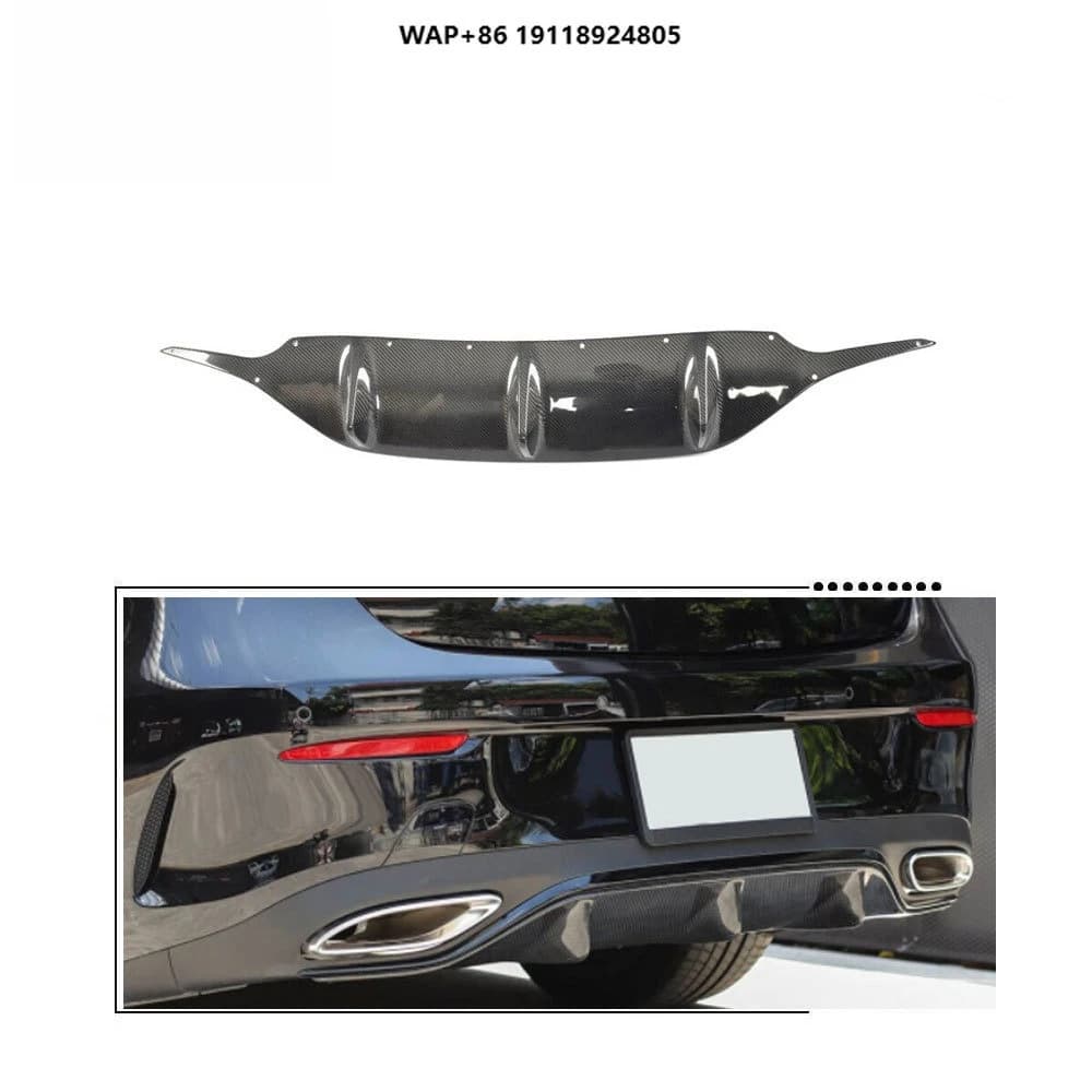Carbon Fiber Rear Diffuser for  E-Class (C238) E200 E43 AMG Sport 17-18