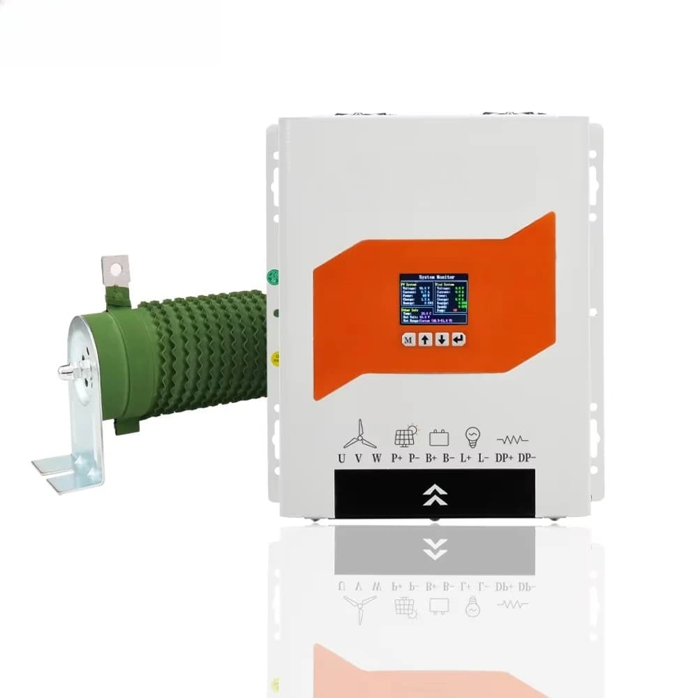 3KW Solar Controller Double  Hybrid Regulator for Solar 1KW Wind 2KW Controller 12V/24V/48V AUTO 3-voltage Auto Switch
