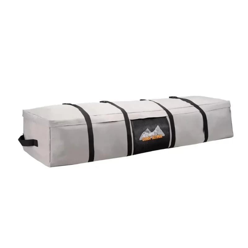 A Waterproof and wear-resistant car roof canvas storage bag Outdoor camping travel bag