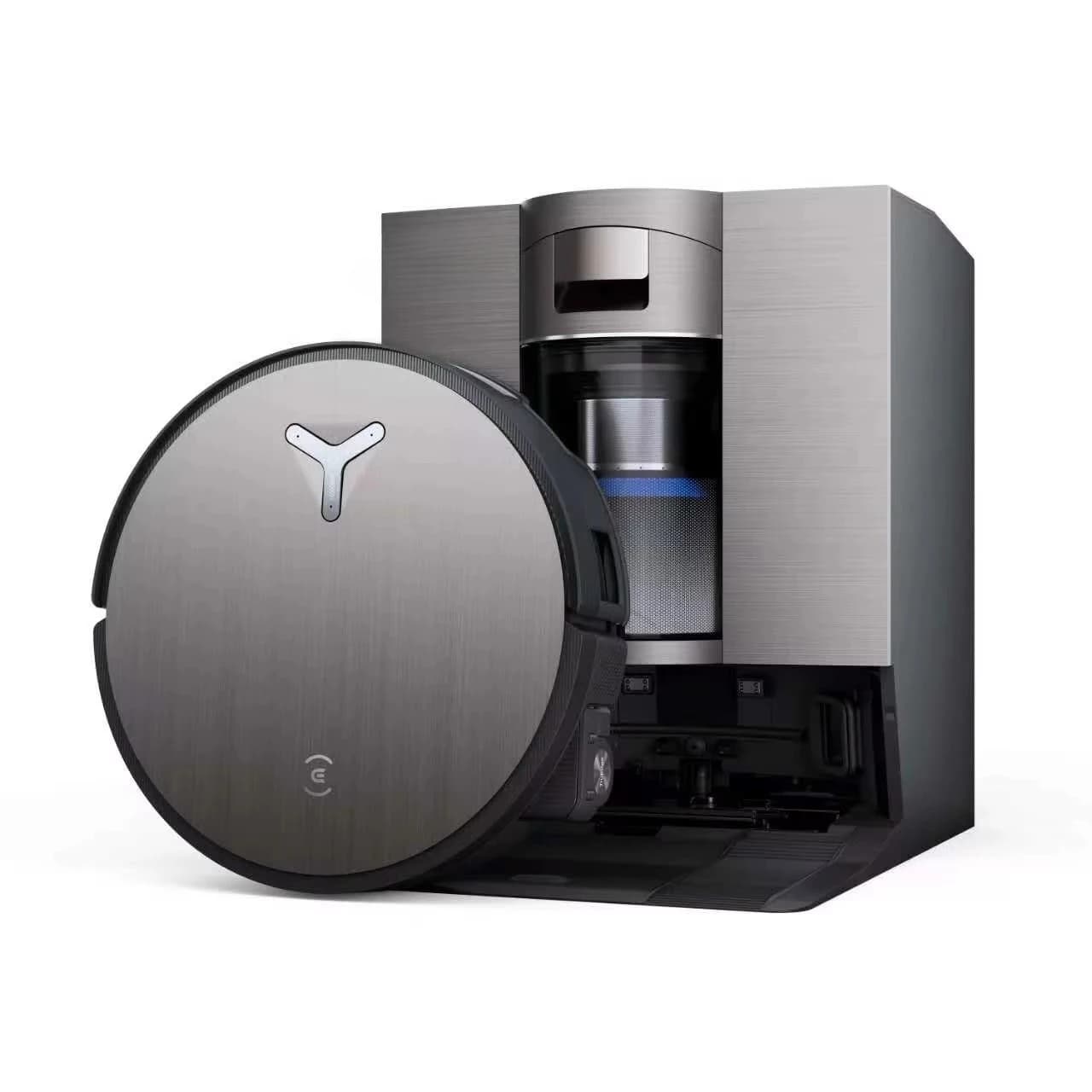 Bagless Robot Vacuum Cleaner TruEdge 3.0 OZMO ROLLER Hot Water Soak Washing TruePass System