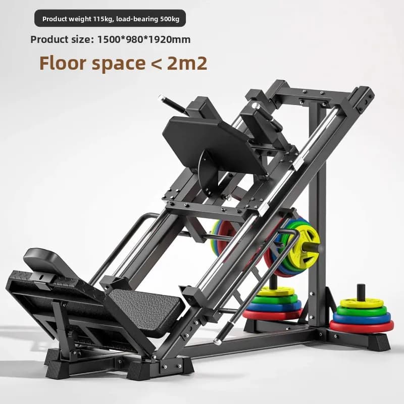 Yjq fitness  inverted push squat all-in-one machine hip and leg muscles oblique squat comprehensive training machine equipment