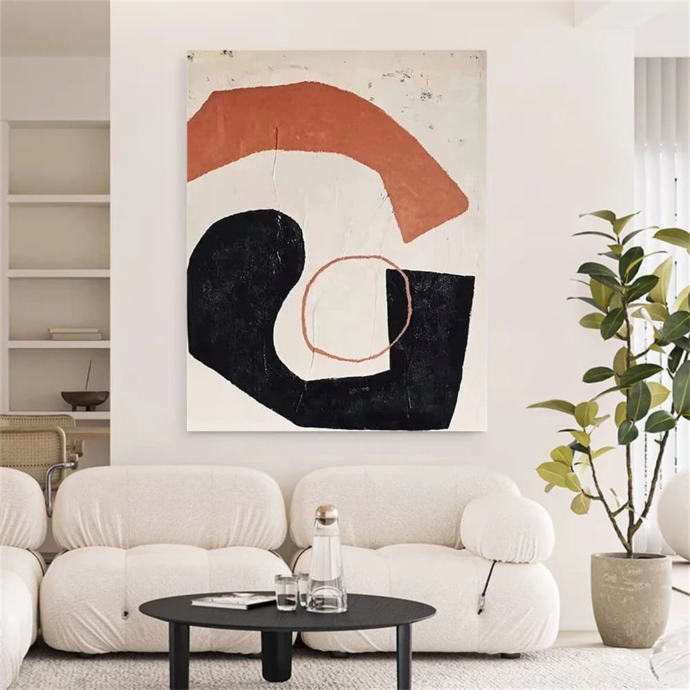 Newest Design Canvas Salon Mural Hand-Painted Abstract Green Gold Foil Oil Picture For Office Living Room Home Decorate Wall Art