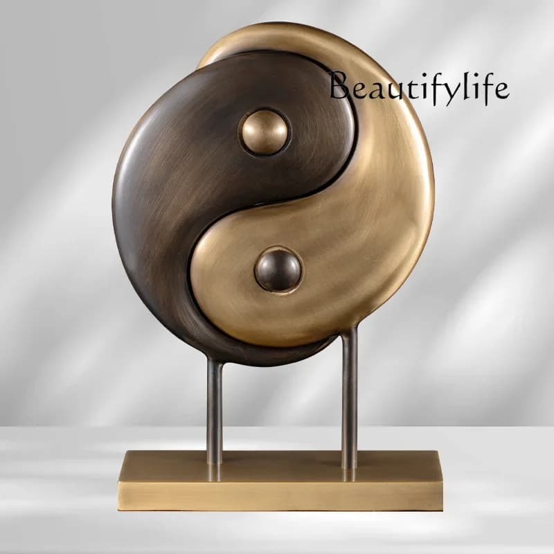 R Light luxury high-end living room entrance TV cabinet decoration high-end sense niche office desktop ornament