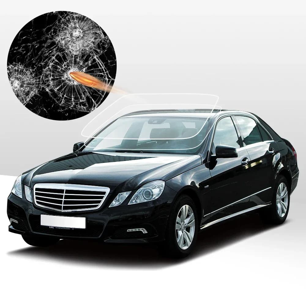 7Mil Car Windshield Film High Quality Safety Security Film Clear Transparent Car Windshield Security Window Protection Film