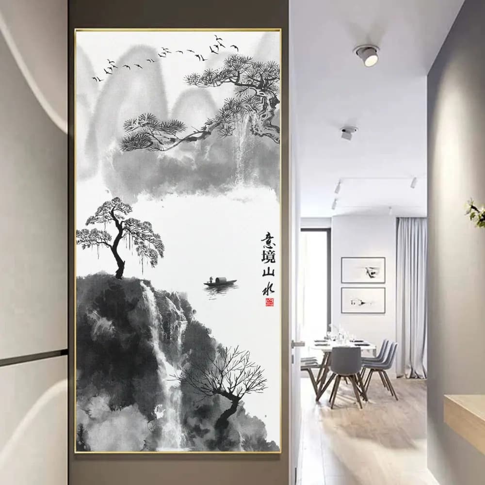 Window Film Privacy Painting Decorative Pattern Glass Sticker UV Blocking Heat Control Window Coverings for Homedecor