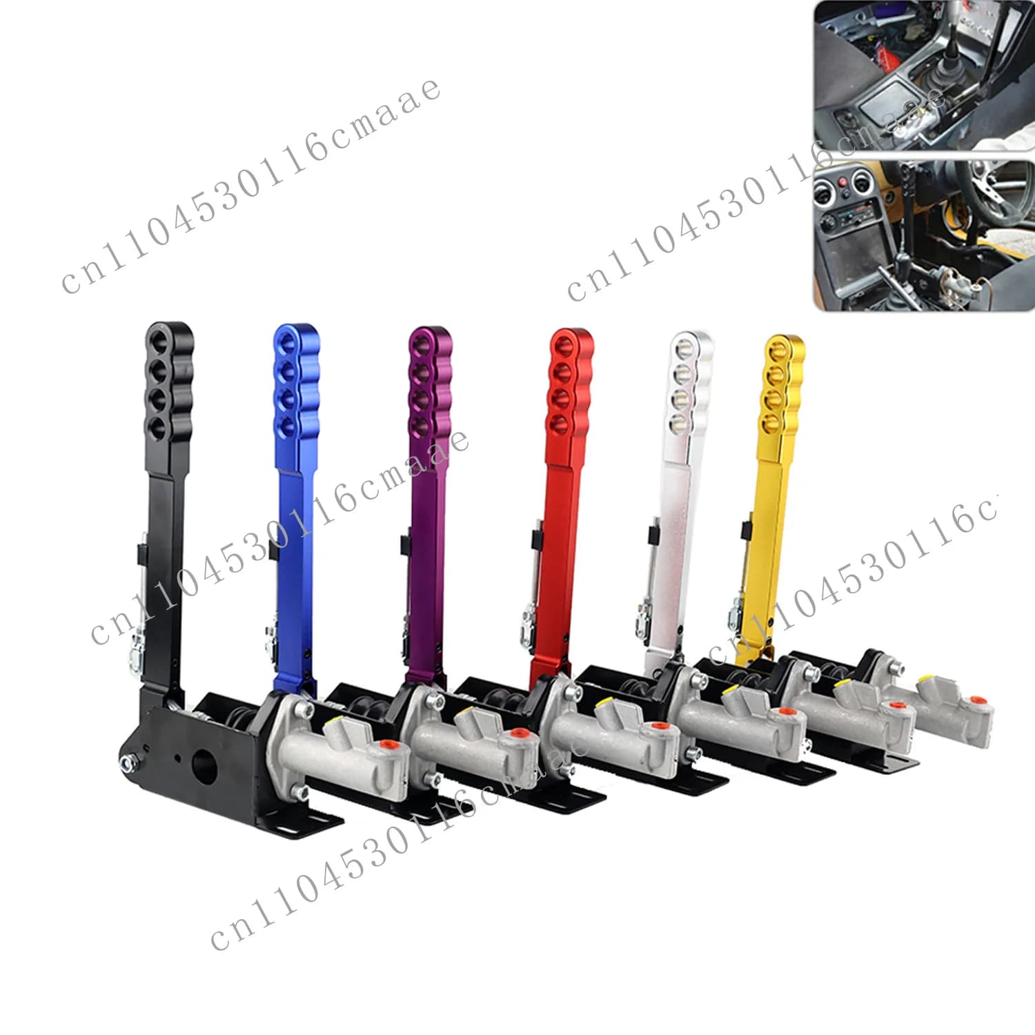 Car modification, handbrake 335mm universal vertical handbrake, car drift handbrake