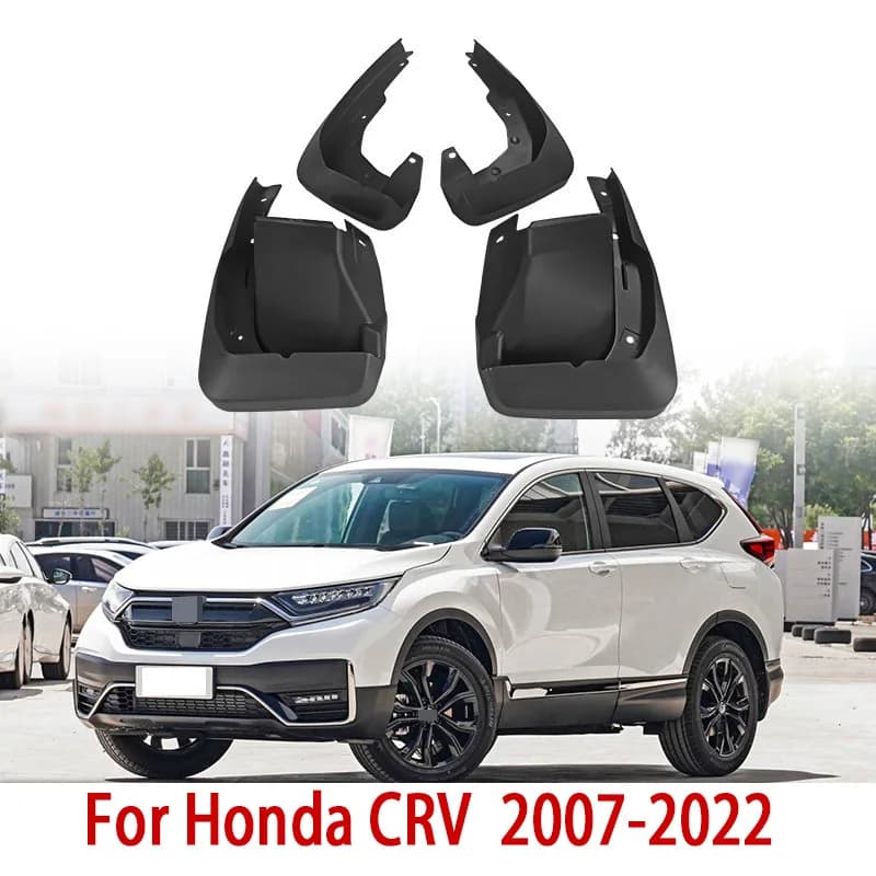 20007-2022 Front Rear 4pcs FOR Honda CRV CR-V Mudguards Fender Mud Flap Guard Splash Mudguard Car Accessories Auto Styline