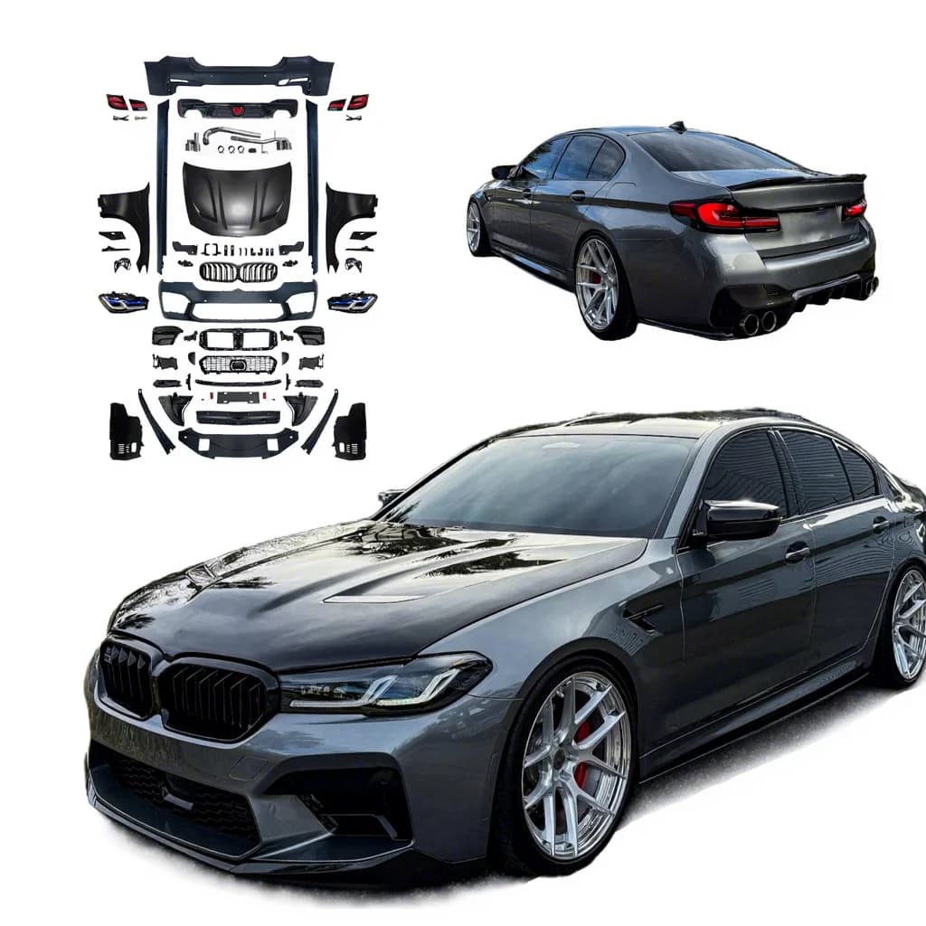 STLF 2026 New Arrival for 5 Series F10 2010-2015 Facelift to G30 LCI M5CS F90 Bodykit with High Quality LED Headlight Auto Parts