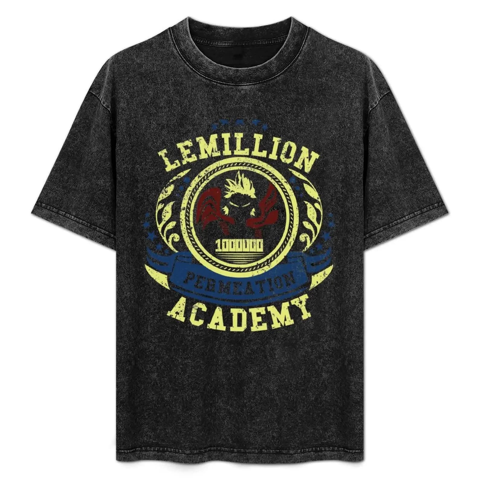 Lemillion Academy T-Shirt funny t shirts cotton man t shirt cotton high quality man graphic t shirt man shirts graphic T-Shirt