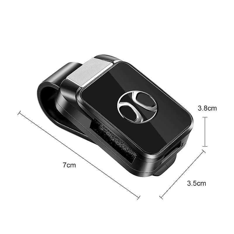 Fit BAIC Beijing U5 Plus BJ40 BJ60 X7 ABS Car Visor Glasses Clip Sunglasses Holder Eyeglass Hanger Accessories