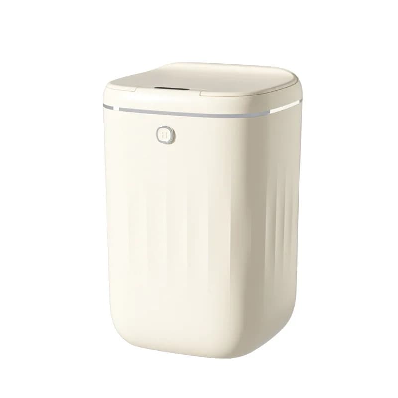 Induction trash can, living room hidden pressure ring seal lock flavor 24L large-capacity smart trash can