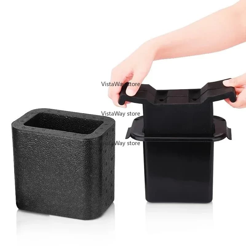 Hot SaleBig Ice Hockey Silica Gel Mold, Whisky Cube Ice Hockey Skull, Crystal Cube Ice Lattice Mold