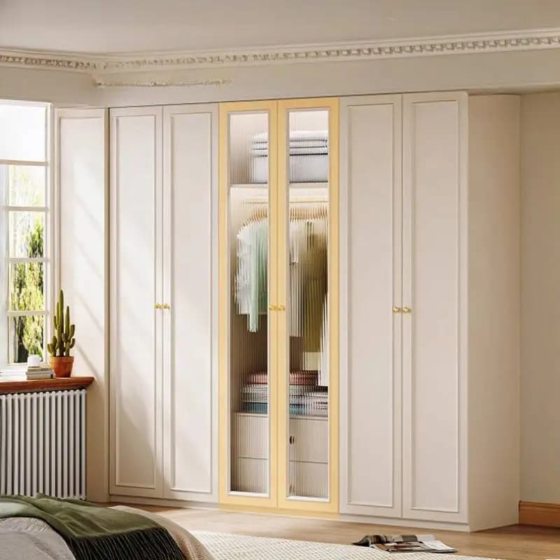 Items Drawer Wardrobes Closet Wooden Small White Saving Storage Wardrobes Space Drawers Sliding Guarda Roupas Furniture For Home