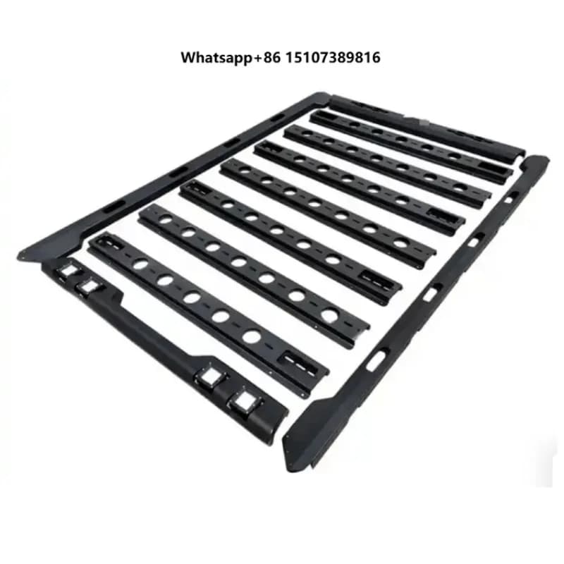 For Jimny 2019 Aluminum Roof Rack Box 4x4 Adventure Gear Heavy Duty Storage Cargo Carrier Off Road Travel Case