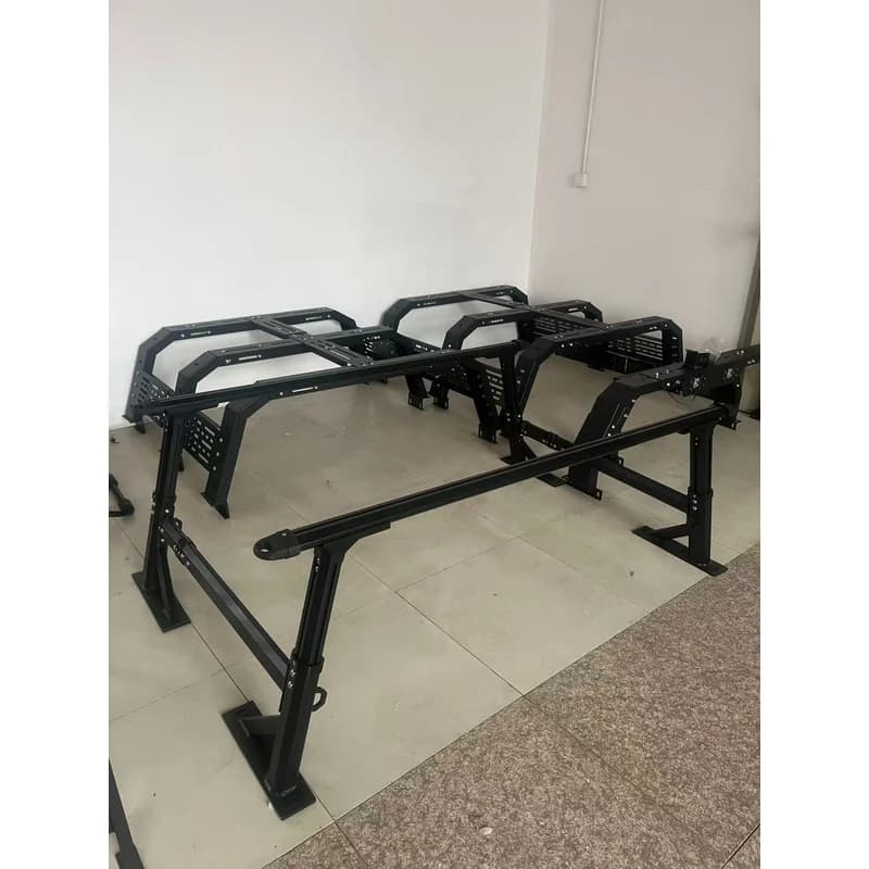 Hot Selling Adjustable Multifunctional Truck Bed Rack with Ladder Compatible with Pickup UTE Tub 4x4 Off-Road