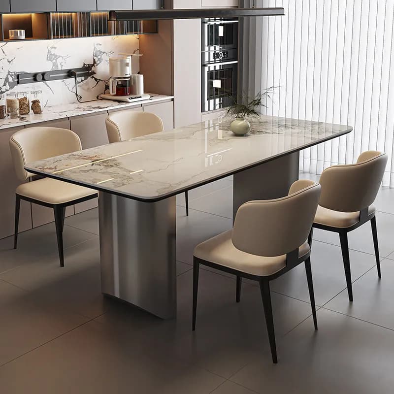 Indoor Square Dining Tables Design Design Coffee Manger Dining Tables Industrial Salon Mobili Arredamento Casa Furniture