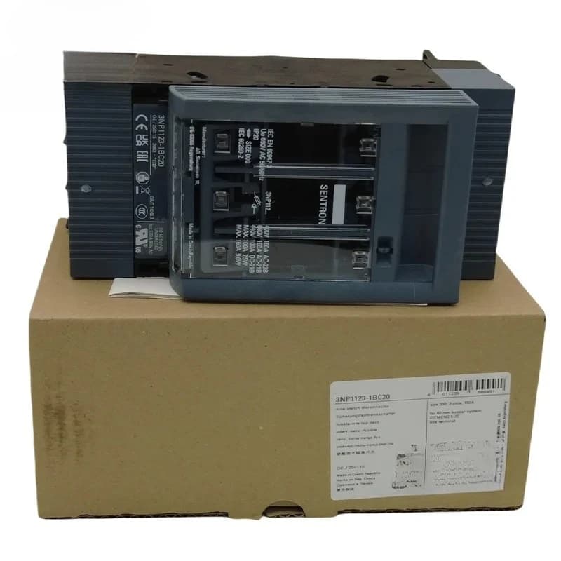 Brand New Original Isolator Switch 3 Pole SENTRON 3NP1 Nh 000 3NP1123-1BC20 Fuse Switch Disconnector