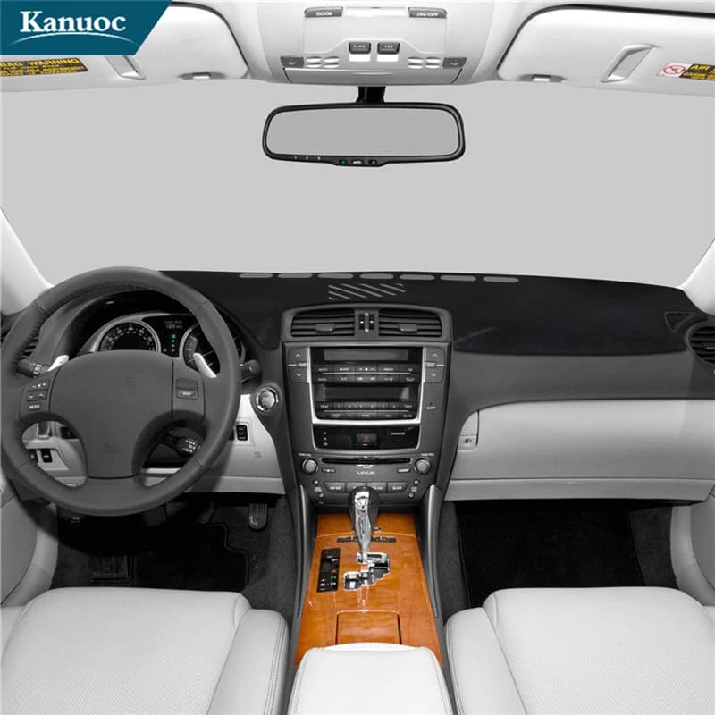 For Lexus IS250 IS350 2006-2011 LHD Left Drive Car Dashboard Cover Anti Slip Pad Mat Dashmat Car Interior Styling Accessories