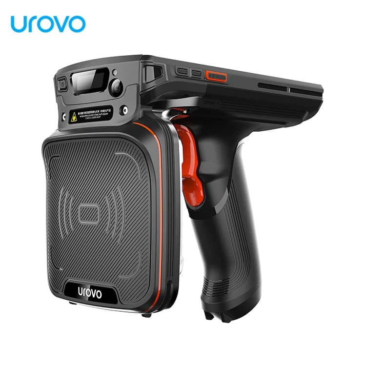 Urovo DT50U 5.7 Inch Touchsreen Long Range Android Data Collectors Industrial Pda Satellite Phone 1D 2D Barcode Scanner