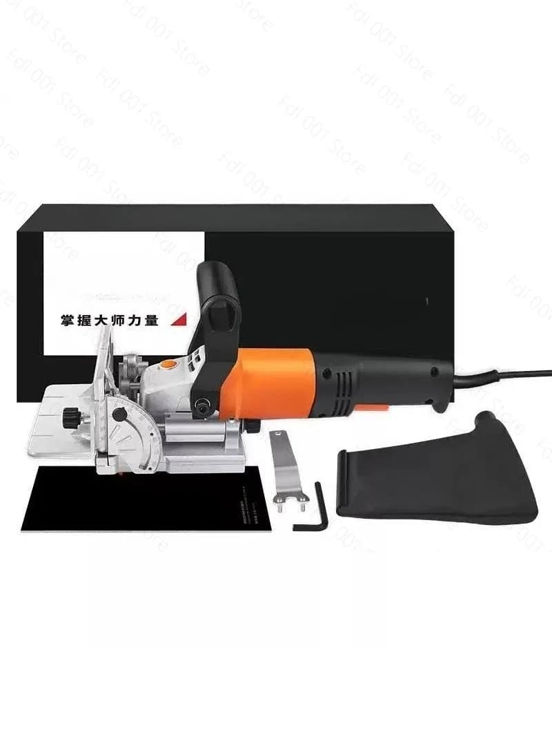 Slotting machine One-time forming multifunctional woodworking decoration Household tenoning  Biscuit electric splicing plate.