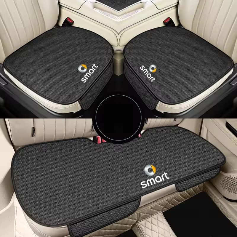 Car Seat Cover Cushion Storage Bag Front Rear Protector Pad For Smart Fortwo 451 450 453 EQ Forfour Coupe Cabrio Crossblade