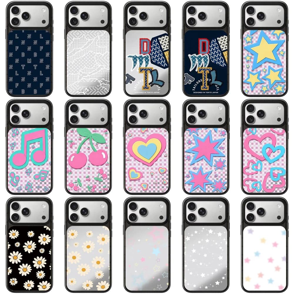 6091692 Impact Case - Mirror / Glaze Magnetic Cover for IPhone 17 18 Pro Max Case for IPhone 17Pro