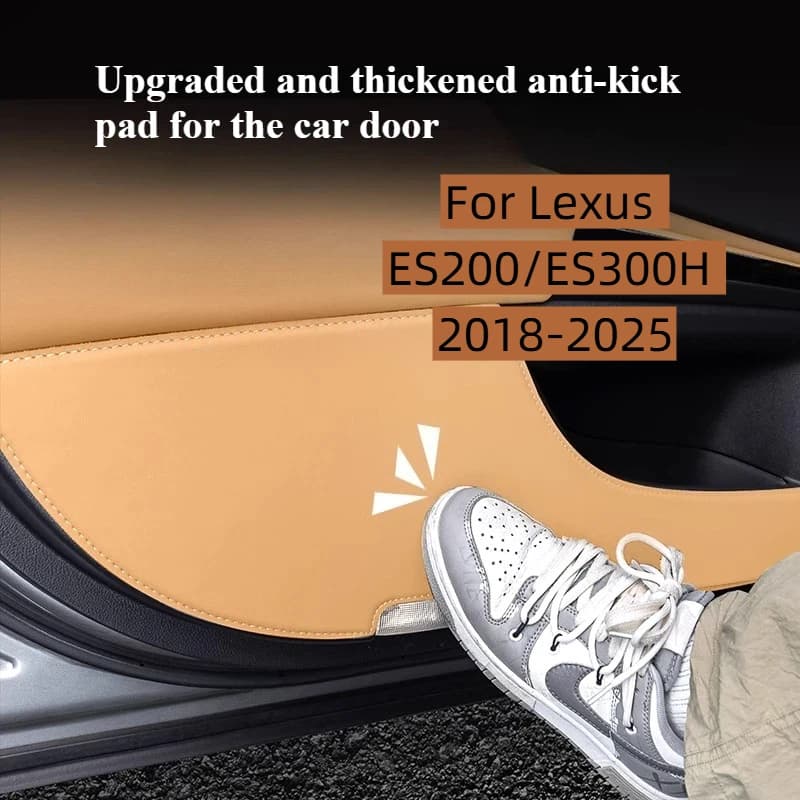For Lexus ES200/ES300H 2018-2025 Door Kick Pad 260 Door Panel Protective Sticker Car Decoration Products Car Accessories Tools