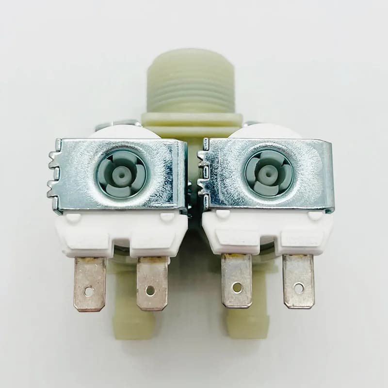 For DC62-00024K Double Drum Washing Machine Water Inlet Valve One in Two Out Solenoid Valve