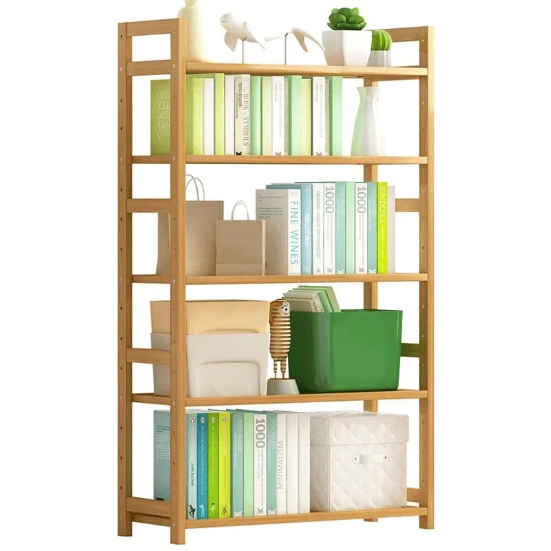 Household solid wood kitchen seasoning rack floor-to-ceiling multi-layer microwave oven pot storage rack