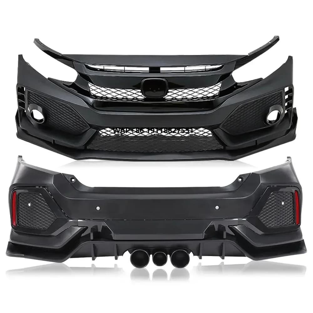 Accessories Front Bumper for  Type R FK8 2017 Body Kit Front Bumper Body Kit for  Car