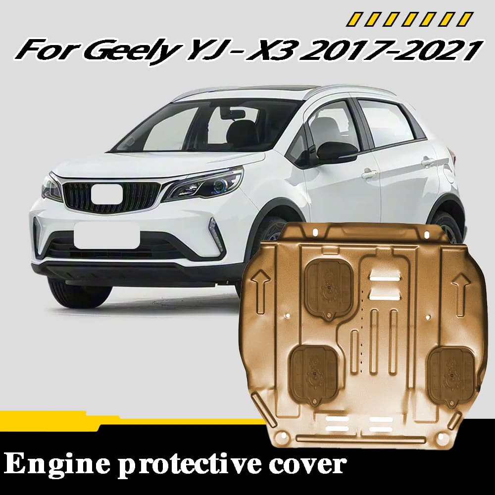 Car underbody protection plate For Geely YJ-X3 2017-2021 1.5L engine undertray, underbody protection plate