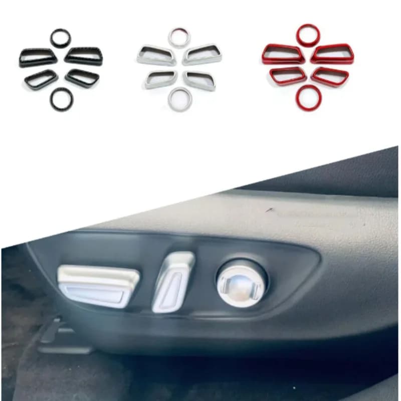Car Seat Adjustment Knob Button Switch Cover Trim Accessories Decoration Styling Stick Lamp For Toyota Rav4 2019 -2023/Camry