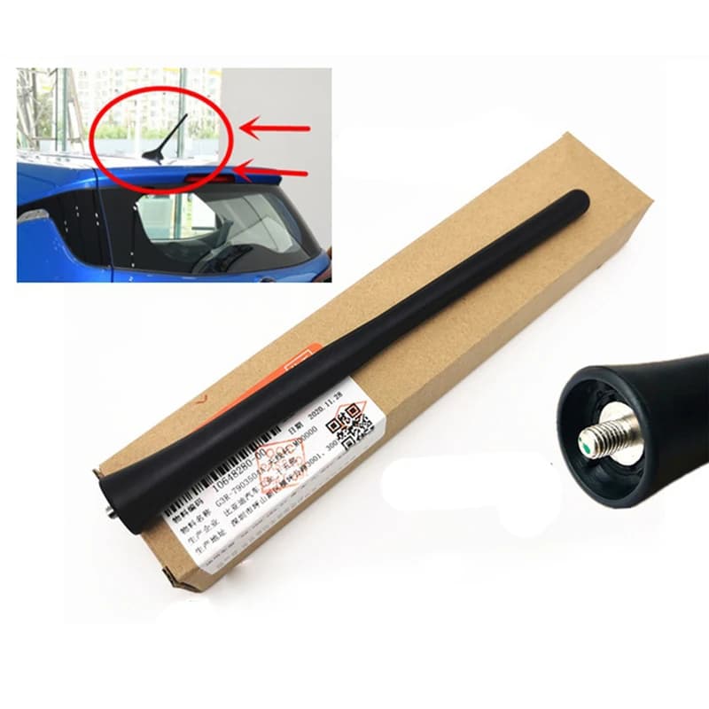 21CM Auto Roof Antenna for BYD S6 S7 G3R S2 E6 T5 TANG SONG YUAN Rubber External Antenna Pole Car Accessories G3R-7903504A