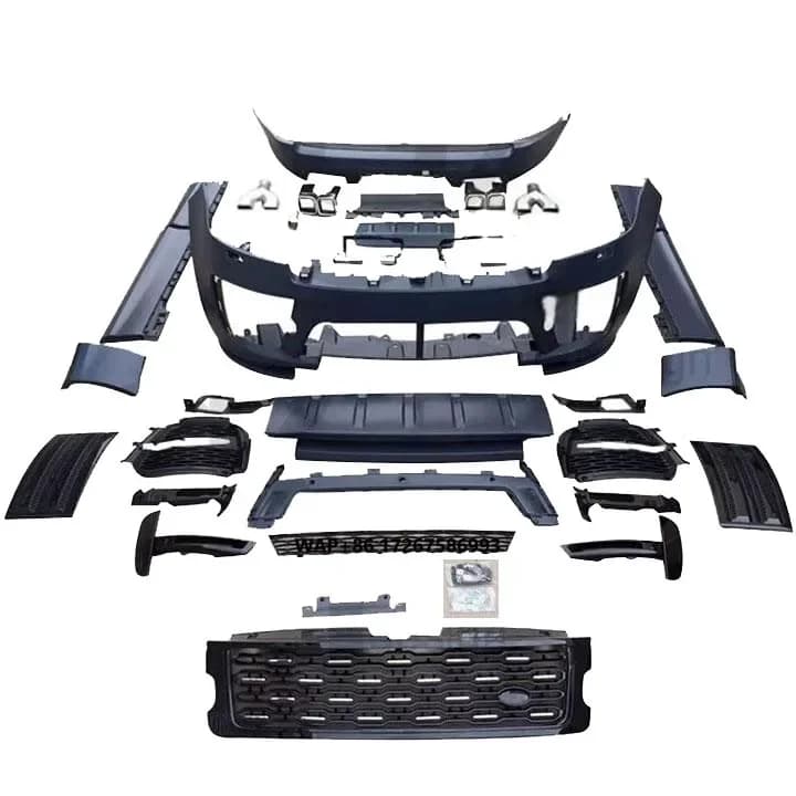 Hot Sell Car Bumper SVO Body Kit for  vogue L405 Upgrade Front Rear Bumper Exhaust Tips Bodykit
