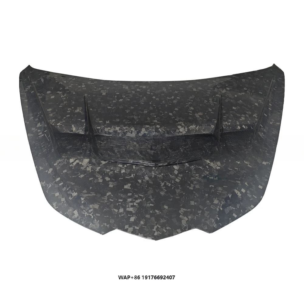 High Quality Forged Carbon Fiber Engine Bonnet Fit for Corvette C8 Z51 Z06 2020+ Front Engine Hood