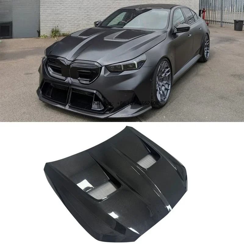 Dry Carbon Fiber AP Style Hood Carbon Fiber Car Accessories Carbon Bonnet Engine Cover for M5 G90 G99