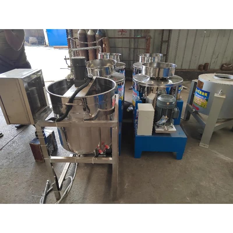 Stainless Steel Automatic Centrifugal Cooking Oil Separator for Groundnut Commercial Filtering Machine