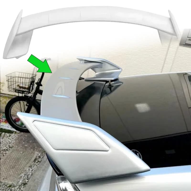 For Toyota Prius 2009-2015 ZVW30 Liftback Rear Spoiler Tail Wing Trunk Spoiler ABS Material High Quality Performance Sport