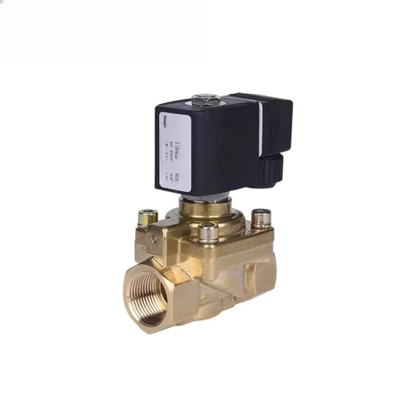 Brass CNG High Pressure Compressor Solenoid – High Pressure Resistance, Corrosion Resistant, CNG Filling Stations & Na