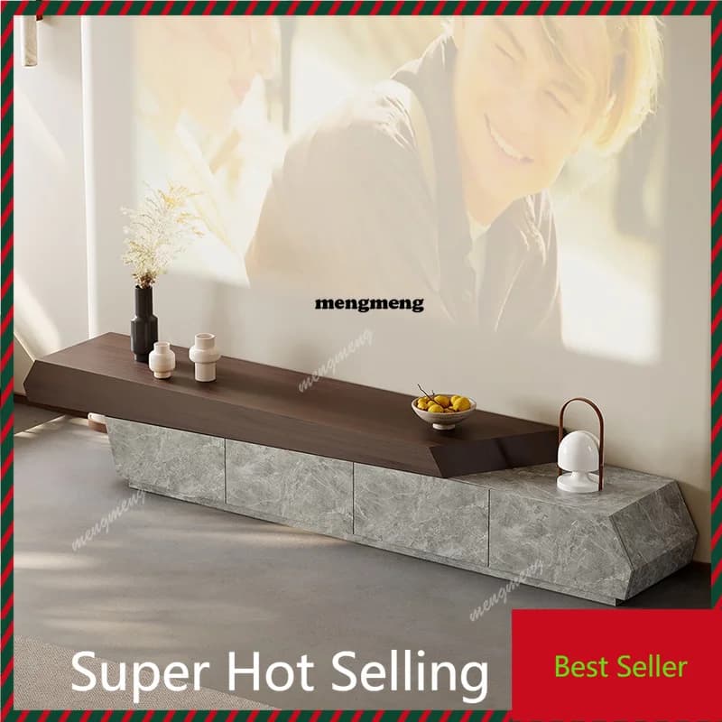 Modern Designer Tv Stands Storage Organizer Display Nordic Wood Tv Table Aesthetic Minimalist Archivadores Trendy Furniture