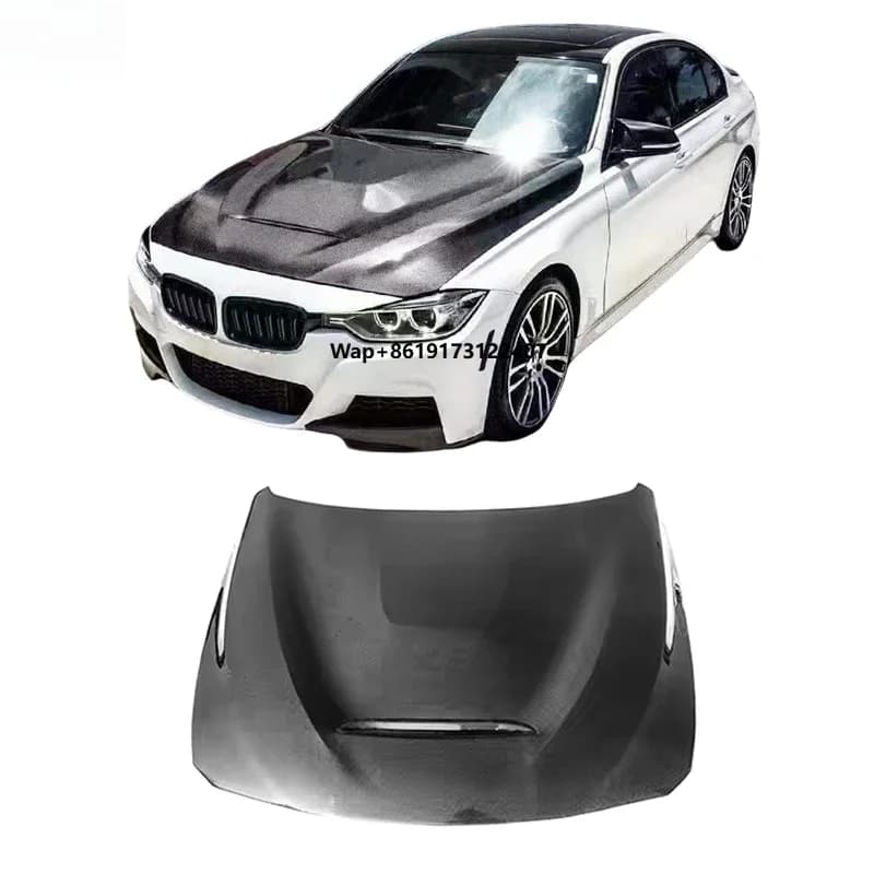 Carbon Fiber Bonnet 2013 2019 for  3 Series F30/F35 Modified GTS Style Carbon Fiber Engine Hood High Quality Car Parts