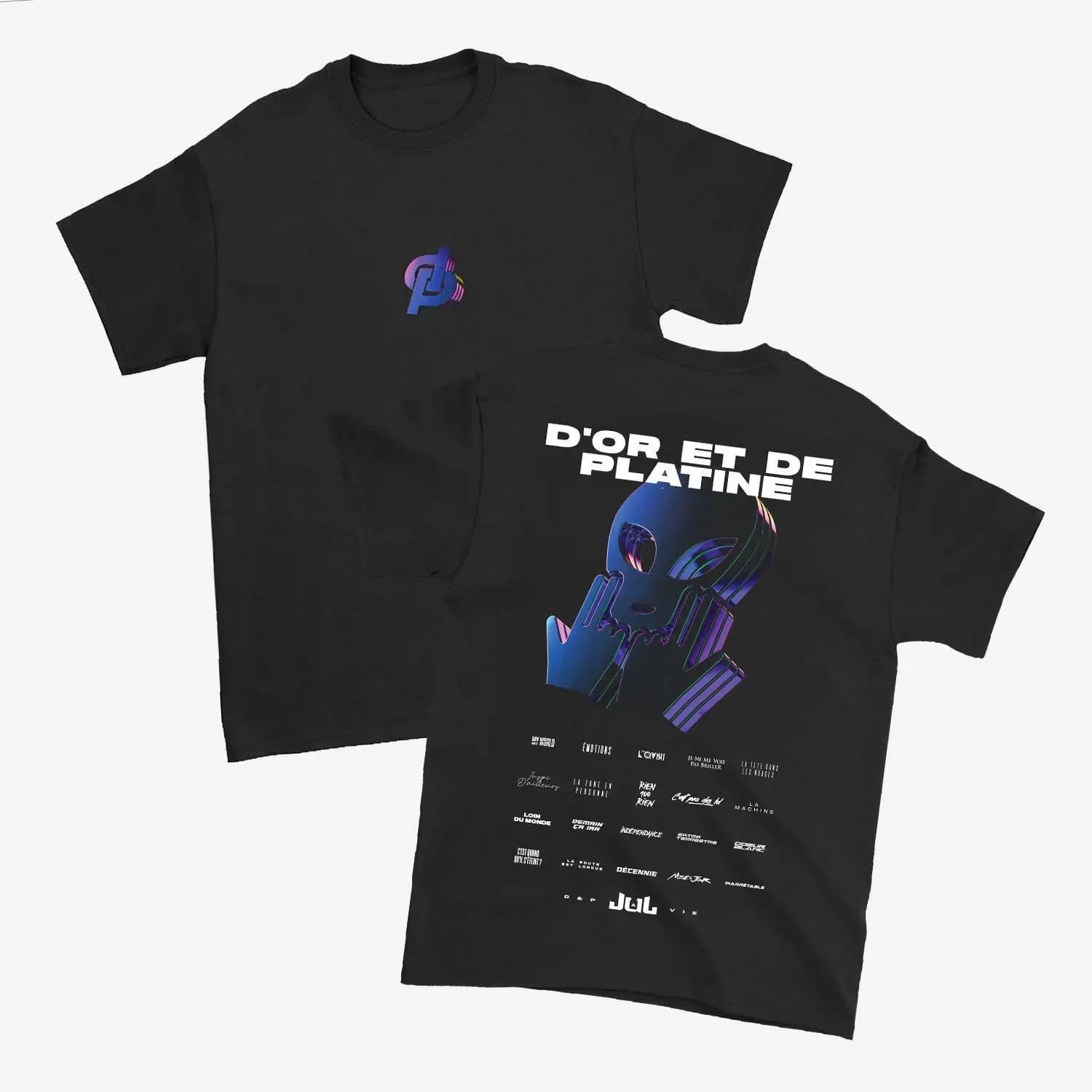 Jul T Shirt 2026 New French Rapper Graphic 100% Cotton Men Women Unisex Oversized Vintage 90s Hip Hop Streetwear Casual Tops