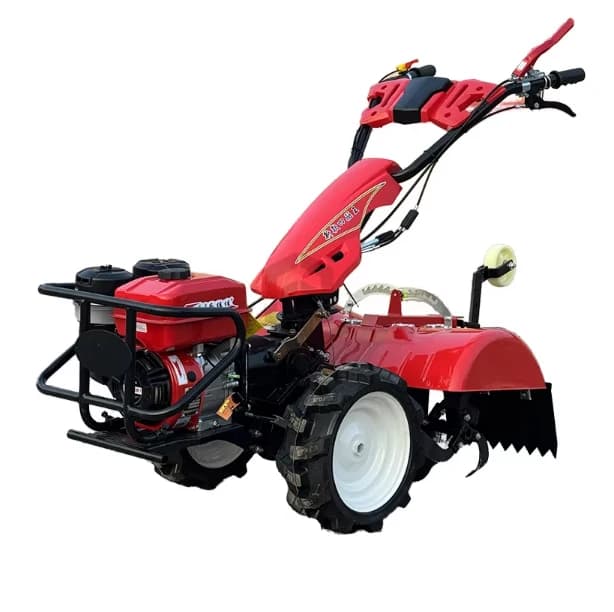 Hot Sale 7.5H P G/asoline Mini Ploughing Machine Motor Power Tiller Cultivator for Agricultural Machinery Equipment Farmers