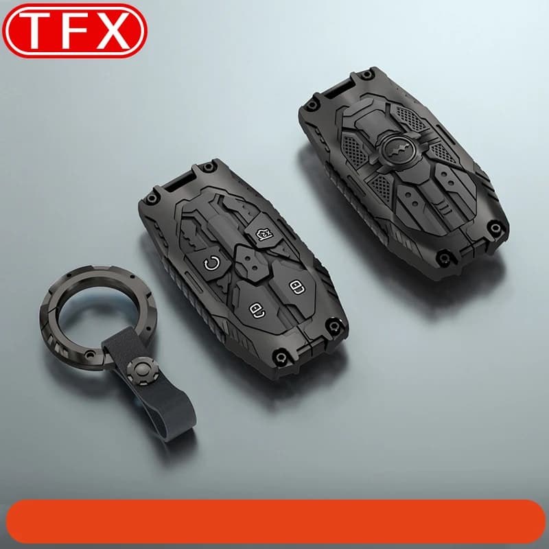 For BYD Leopard 8 Denza B8 2024-2026 Car Styling Key Set All Inclusive Key Shell Key Protection Cover Bag Auto Accessories