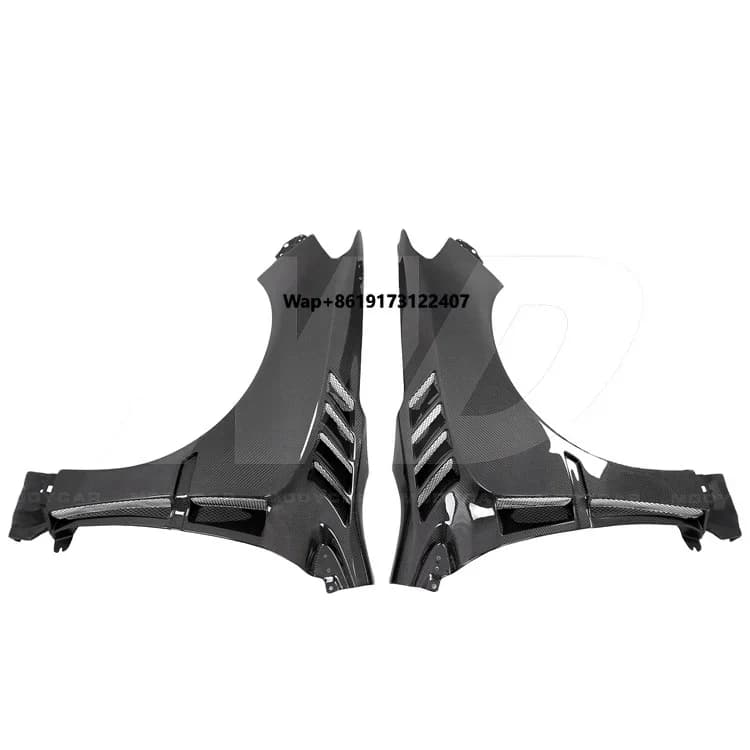 Modycar Style Wide Carbon Fiber Front Fender for 2014-2018 11 Sti Wrx Vab Vaf