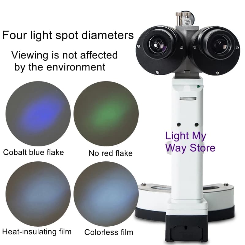 LYLS portable microscope handheld slit lamp on the go to carry microscope pet store special