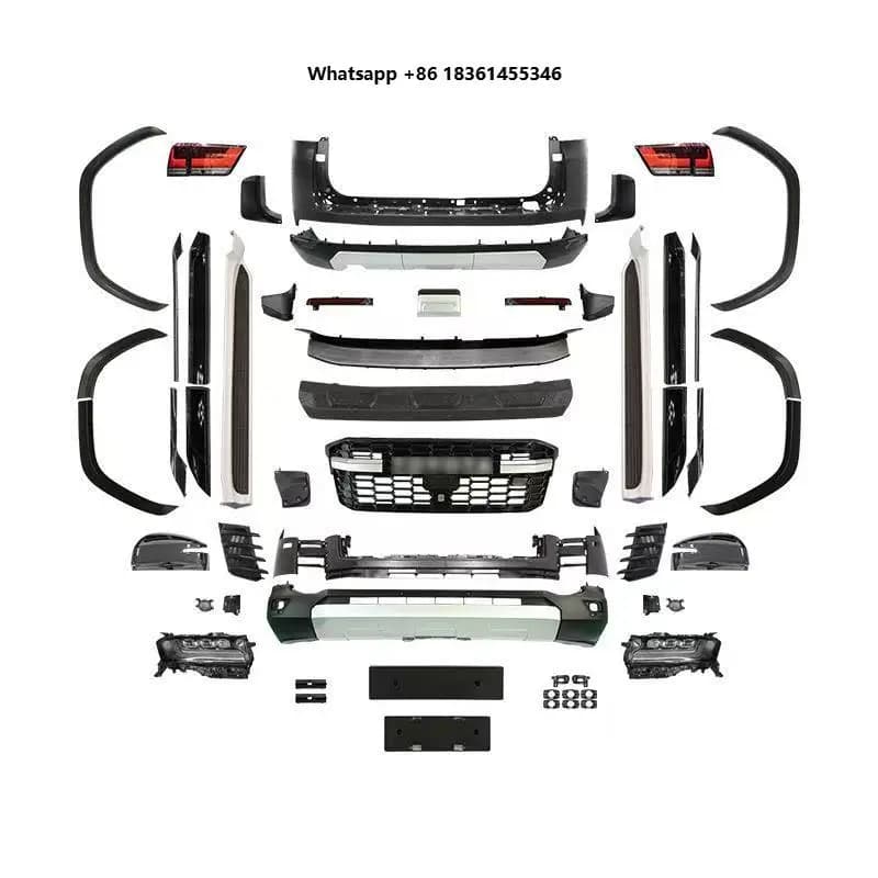 For 2021+  Land Cruiser LC300 GX Upgrade to VX Model Grill Front Rear Bumper Bodykit Manufacture Conversion Kit