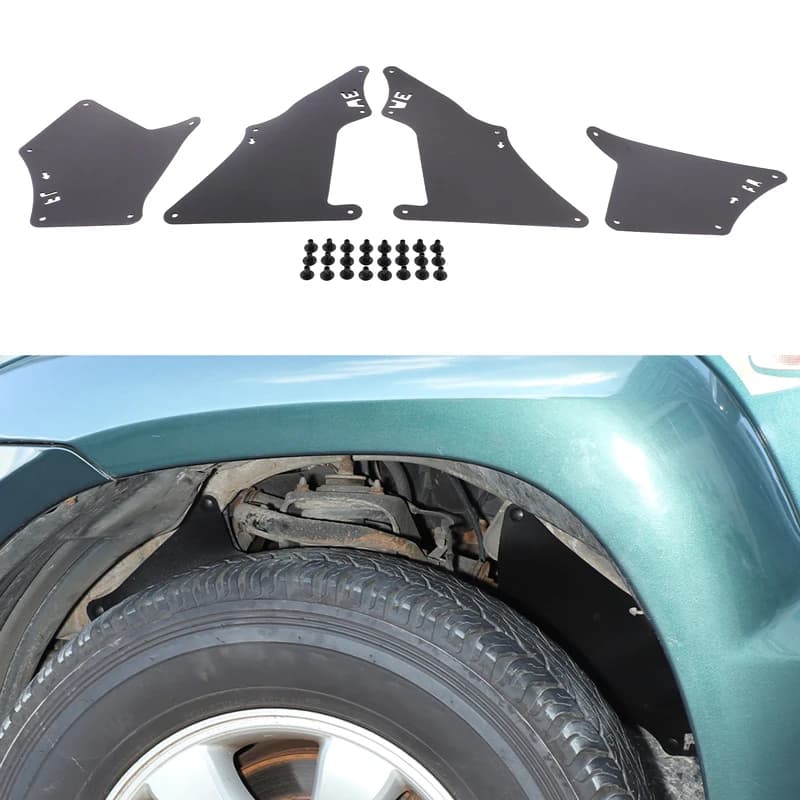 For Toyota Land Cruiser Prado LC120 LC150 LC180 2003-2017 Car Front Wheel Leaf Panel Inner Lining Mudguard PE Car Accessories